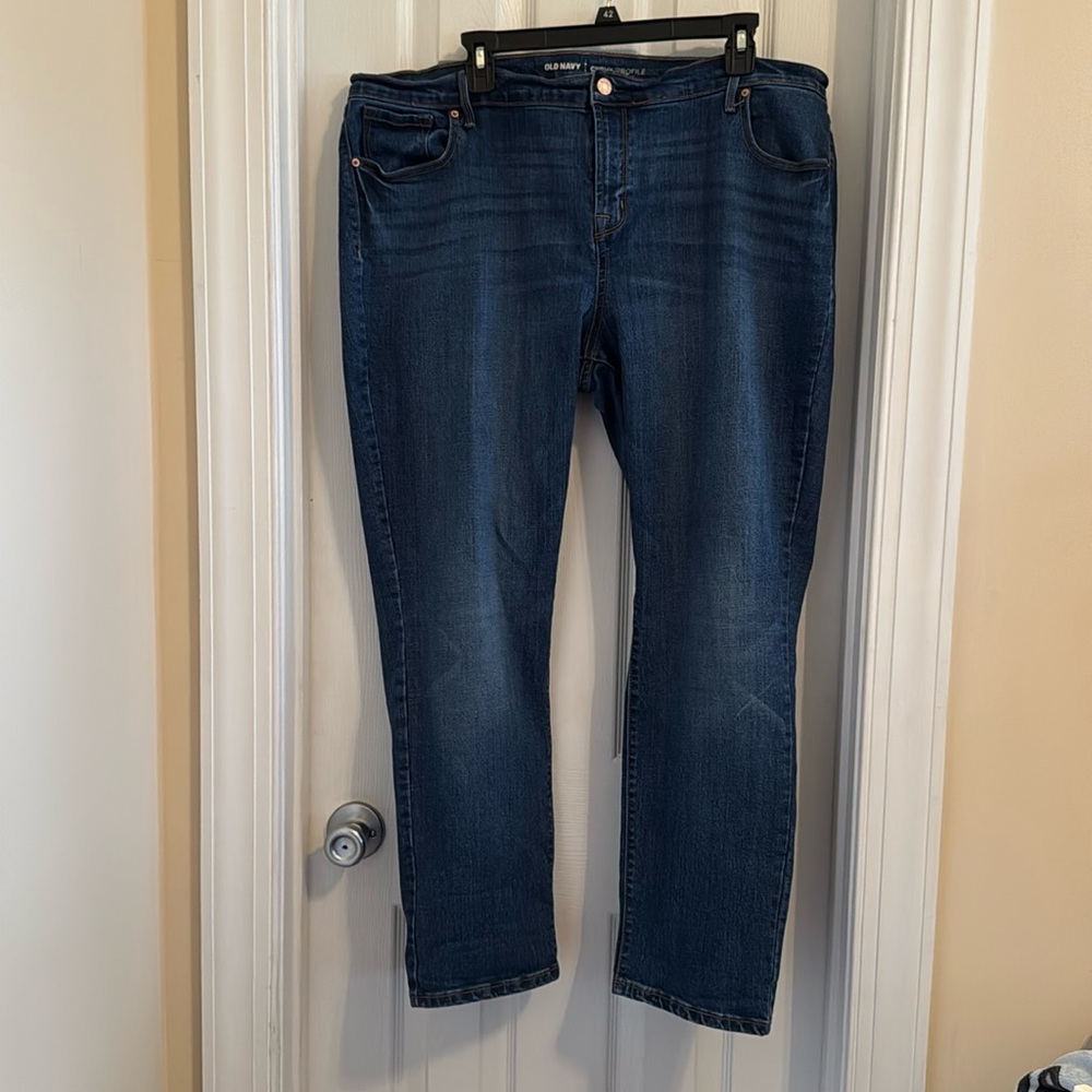 Old Navy curvy straight leg jean’s